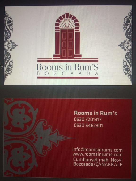 Rooms In Rum'S Bozcaada Island Buitenkant foto
